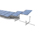 IntegraRack IR-15 Solar Panel Ground Mount | 15 Degree Angle | Aircraft Grade Aluminum